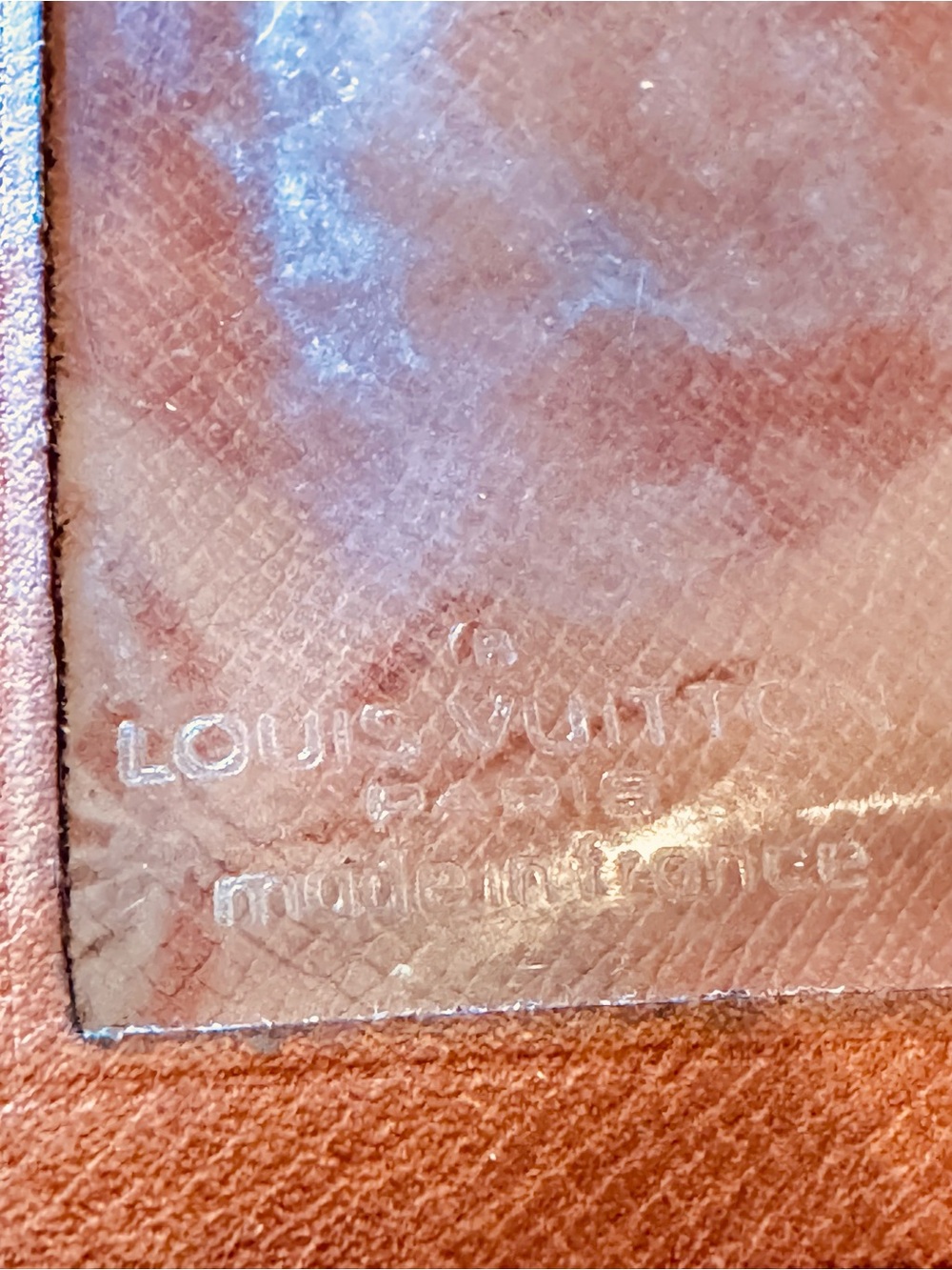 Louis Vuitton monogram pocket organizer card holder vintage 1984 canvas/leather - Picture 13 of 14